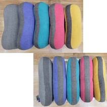 대동 피그먼트 기능성 면 명절 효도선물 비비드땅콩 분쇄라텍스 베개, 핑크