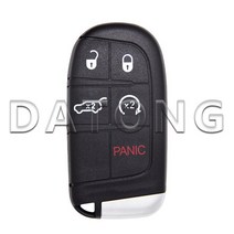 호환 Datong Wold 자동차 키 쉘 케이스 그랜드 저니 RAM 충전기 챌린저 듀랑고 교체 하우징 커버, 08 4Plus1 BT SUV_03 4 버튼
