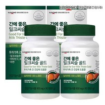 [일동생활건강] 간에 좋은 밀크씨슬 골드 2병 6개월분, 2개, 단품