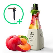 웰파인더진한 복숭아자두 1.5kg + 브라운범용펌프, 단품
