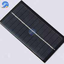 태양 전지 패널 2V 5V 6V 미니 DIY 배터리 휴폰 충전기 휴 0.3W 1W 1.2W 2W 5W, 04 1W