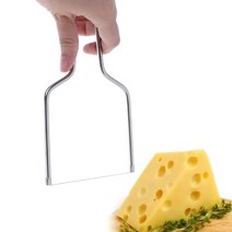 치즈 평면 슬라이서 슬라이서 와이어 핸드 헬드 버터 커터 스테인레스 스틸 핫