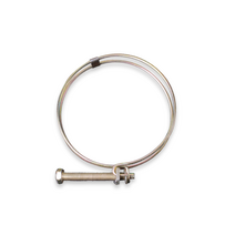 철사밴드 14-100mm 호스밴드 클램프 호스고정, 18mmx2개