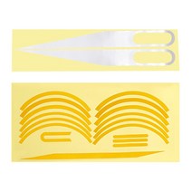 전동킥보드부품 전동킥보드배터리 전기 스쿠터 휠 허브 보호 반사 스티커 샤오미 M365 Pro s Sticke 부품, 02 b