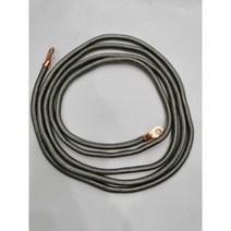 제전 로프 제전사 정전기 방지 장치 용품 안전 줄, 은 제전 로프(1m)