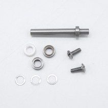 스피닝릴 노브 샤프트 교체 부품 베어링 와셔 볼트 부속, 노브 샤프트 부속 세트