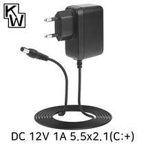 강원전자(NETmate) 12V 1A SMPS 아답터 (5.5x2.1mm/C:+) KW-A1210A(SK21T-1200100K)