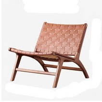 데이베드 야외의자 북유럽 소파 의자 가정용 의자 안장 의자 단단한 나무 발코니 짠 의자 야외 소파 의자, microfiber saddle