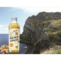 제주 우도땅콩 새싹차 340ml x 20개 용암해수 고소한맛
