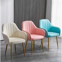 예쁜 네일샵의자 철재 다리 편한 호텔 라운지 바버샵, 네일샵의자/화이트