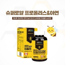 입안 입속 부었을때 아플때 헐었을때 항산화 입냄새 치주염 구내염 면역력 강화 프로폴리스 아연 리소자임, 1BOX(6개월분)
