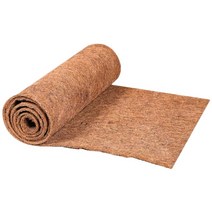 바스켓 화분 50x200cm 코코넛 쉘 매트 천연 방습 매트 다기능 천연 코코넛 야자, 1개