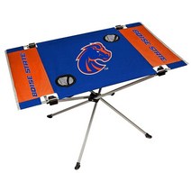 NCAA 휴대용 폴딩 엔드존 테이블 31.5 x 20.7 x 19인치 보이시 스테이트 브롱코즈, Boise State Broncos