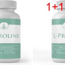 [1+1] 순수원재료 L-Proline 미지정 100캡슐