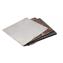 함석판 알류미늄 절단 판 99.99퍼 순수 철제 Fe 얇은 시트플레이트호일, 0.03x100x100mm 1개, 1개