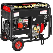 용접발전기 소형 디젤 경유 전력 자가 용접 인버터, 6500W 새로운 오픈 프레임 삼상 380V