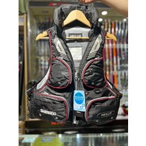 일본 시마노 shimano 감마가츠 Gama 조끼 바위 낚시 구명, S블랙레드