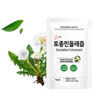 참유원 국내 토종 하얀 흰 민들레즙 진액 원액 효능 100포 100ml, 1 특허받은  국내토종 흰민들레즙 50포