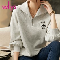 샐리 래빗하프집업맨투맨_I3A-CTS032