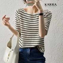 카라 KARRA 보트넥스트라이프니트 KB3SKN052C