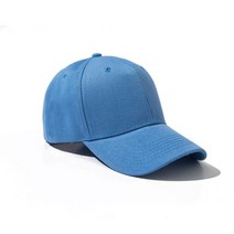 15색 여름 가을 패션 공용 야구 모자, 하늘색, 54CM-60CM