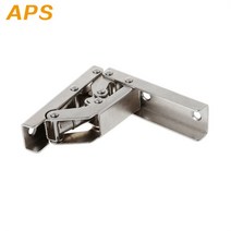 부자재 가구 침대 의자 90 도 접이식 문/선반 경첩 숨겨진 브래킷 테이블 홀더 가구 부품 판매, 한개옵션0