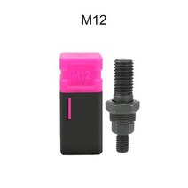 판넬 타카 에어 네일건 HIFESON M3-M12 6-32 8-32 10-24 리벳터, M12
