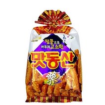 더달콤한 맛동산 90g (1봉) 맛동산 해태맛동산 꿀과자 조청유과 한과 유과 강정 과자 스낵 봉지 사무실간식 회사간식 간식박스 사무실과자 탕비실간식, 본상품