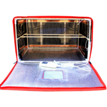 청국장 발효기 막걸리 요거트 제조기 메이커 기계, 온도 조절 빨간색 이중 레이어 30x30x30