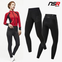 NSR 여성 파씨스타 방풍 롱 타이즈 겨울 라이딩복 하의 기모 방풍 자전거 바지
