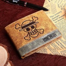 pu khaki short wallet of jojo pirate king 해골 데스 노트 페어리 테일 토토로 소드 아트 온라인 attack on titan with coin