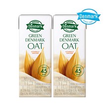 동원 그린덴마크 2종 190ml 48팩 (아몬드/귀리 택1), 그린덴마크 귀리 190ml 48팩