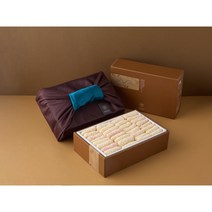 착한한과 전통 수제 찹쌀 콩 유과 1kg 한과 설 명절 선물 상견례 세트 달지 않고 맛있는 가족 지인 전통과자, 찹쌀유과 1.0kg+보자기포장