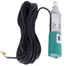 간이 스프링클러 농업용 농사용 미니 스프링쿨러 12V24V 내구성 태양 물 펌프 높은 리프트 깊은 우물 DC 나사 잠수정 농업 관개 정원 홈 145413, 12V 30m