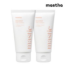 매스티나 [공식 판매처] [매스티나] 화이트매스틱 브라이트닝 폼 클렌저 120ml 2개