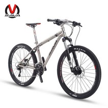 SAVA 티타늄 산악자전거 MTB DEORE M6000 30단 오일 디스크 27.5인치, 스포츠 에디션