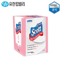 와이프올 스카트 X80 푸드서비스 타올 핑크 42353, 50매입, 6개