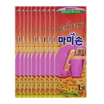 마미손 고무장갑 골드 대형 10개묶음 / 소 중 대 특대 선택가능, 마미손 고무장갑 미니 소형 10개묶음