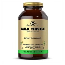 Solgar Milk Thistle Silybum Marianum 솔가 밀크씨슬 250정
