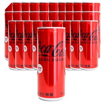코카콜라제로 250mlX30캔_120Hq, 1,본상품선택, 30캔, 250ml