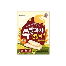 아이배냇 쏙쌀과자 인절미 40g, 1개