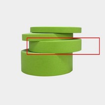 3M 페인트 곡선작업 종이 마스킹 테이프 24mm 유용성 차량도장 칠보호 고내열