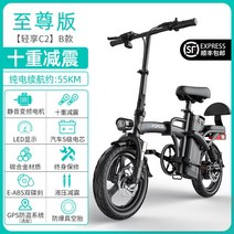 독일 지포스 접이식 전기자전거 초경량 대리운전 배터리, 48V, 0Ah, 지존판/10A 55km 무음 인버터