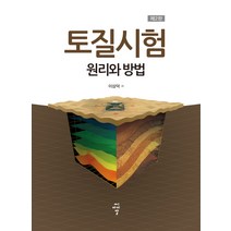 토질시험 원리와 방법 제2판, 씨아이알, 이상덕(Lee, Sang Duk)