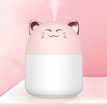 유청분리기 치즈메이커 베리요거트 그릭요거트 귀여운 애완 동물 가습기 미니 사무실 데스크탑 에어컨 룸, 04 Pink cat