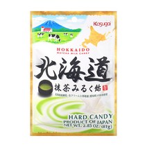 카수가이 훗카이도 마차밀크캔디 81g 녹차우유캔디