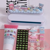 산리오 시나모롤 시나몬롤 수제 DIY 소재 패키지 주차 표지판 이동 휴대폰 번호판 자동차 일시 정차, 15