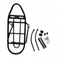 [VELOCITY] 수해품 리어랙 20인치용 짐받이 REAR CARRIER 미니벨로 짐받이 블랙색상 DD9, 1개