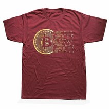 기념주화 비트코인선물 모형소품Bitcoin Shirt Cryptocurrency Miner BTC Crypto Design Punk Money Coin, 06 CHESTNUT_05 XL