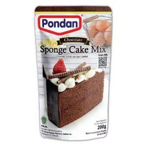퐁당 스폰지 케이크 파우치 믹스 초콜릿 200g (2피스)